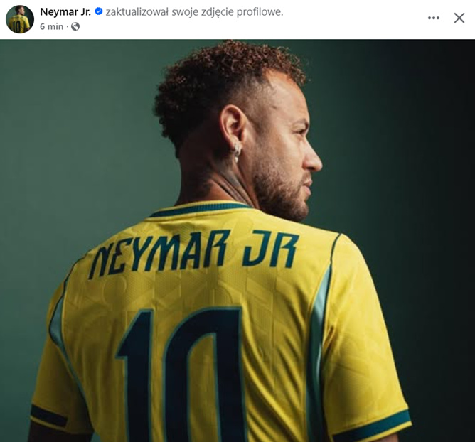 Neymar ZMIENIŁ ZDJĘCIE PROFILOWE z okazji startu MŚ!